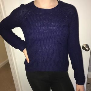 Like New - Purple Knit Sweater